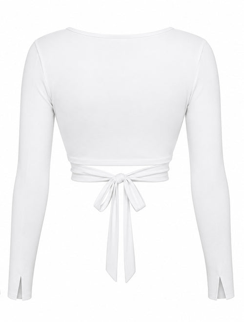 The Rae Wrap Top