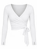The Rae Wrap Top