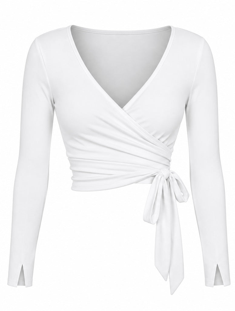 The Rae Wrap Top